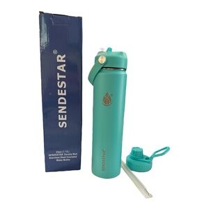 Sendestar 24oz Stainless Steel Insulated Water Bottle – Teal
